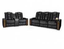 Seatcraft Monte Carlo Sofa and Loveseat 4 Materials, 15+ Colors, Powered Headrest, Power Recline