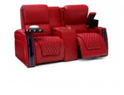 Seatcraft Marathon Loveseat 3 Materials, 15+ Colors, Powered Headrest & Lumbar, Power Recline