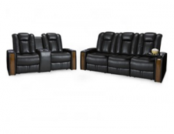 Seatcraft Monte Carlo Sofa and Loveseat Top Grain Leather 7000, 8+ Colors, Powered Headrest, Power Recline