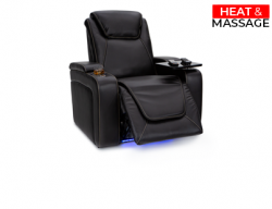 Seatcraft Paladin Heat & Massage, Top Grain Leather 7000 Single Recliner