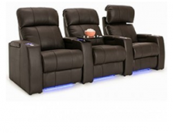 Seatcraft Sonoma Top Grain Leather 7000, Powered Headrest, Power Recline, Black or Brown