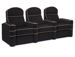 Cavallo Symphony, Fabric, 20+ Colors, Power Recline, Straight or Curved Rows