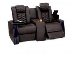 Seatcraft Prodigy Loveseat Top Grain Leather 7000, 8+ Colors, Powered Headrest & Lumbar, Power Recline