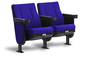 Commercial Movie Seat Lucca 4 Materials, 30+ Colors