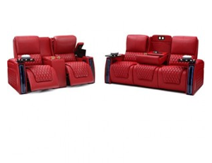 Seatcraft Marathon Sofa & Loveseat 3 Materials, 15+ Colors, Powered Headrest & Lumbar, Power Recline