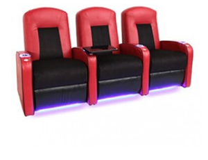 Cavallo Rapture Space Saver 2 Materials, 95+ Colors, Power or Manual Recline, Straight or Curved Rows