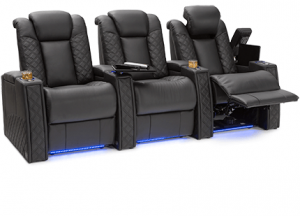 Enigma Home Theater Seats with Power Recline