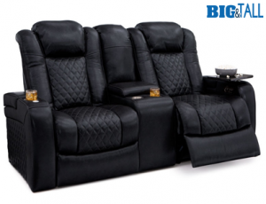 Seatcraft Headline Big & Tall Media Room Loveseat 