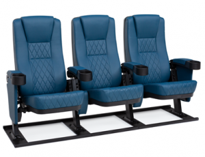 Seatcraft Madrigal Blue Free-Standing Base Movie Theater Seats