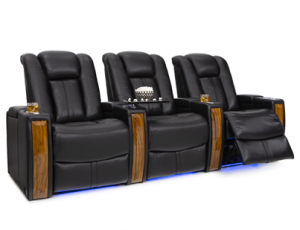 Seatcraft Monaco Top Grain Leather 7000, Powered Headrest, Power Recline, Black or Brown
