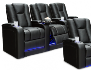 Serenity Tiered Seating in Black