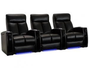 Seatcraft Seville Top Grain Leather 7000, 8+ Colors, Powered by SoundShaker, Power or Manual Recline, Straight or Curved Rows