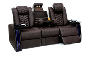 Seatcraft Prodigy Sofa Top Grain Leather 7000, 8+ Colors, Powered Headrest & Lumbar, Power Recline