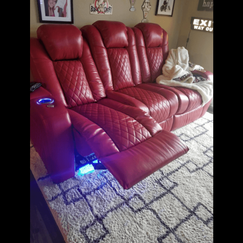 Seatcraft Anthem Home Theater Sectional 4Seating