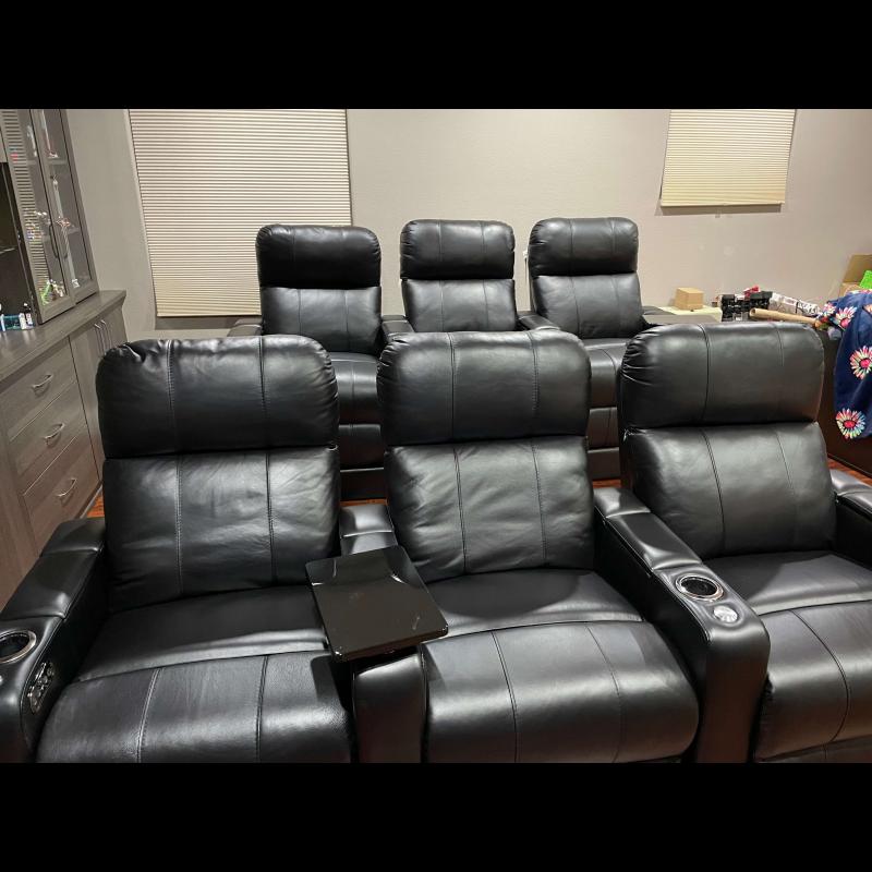 Seatcraft Monterey BACKROW Theater Seating ® Home Movie Theater Seats