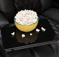 Free Swivel Tray Table included with the Virtuoso Single Recliner